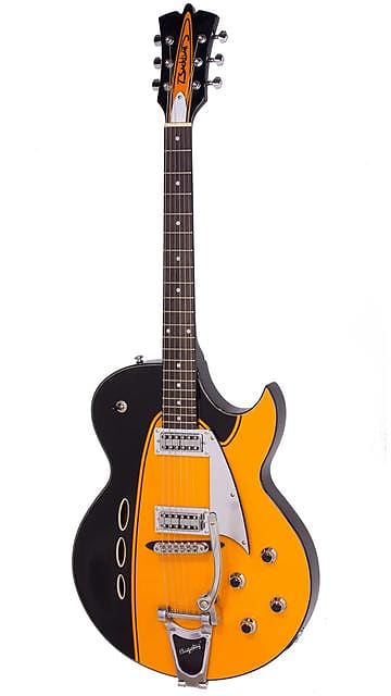 Backlund Rockerbox II DLX  Semi-Hollow Maple Body Mahogany Neck Soft C 6-String Electric Guitar image 1