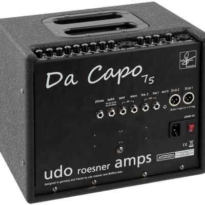 Udo Roesner Da Capo 75 Acoustic Guitar Amplifier | Reverb