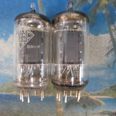 4 National Electronics RFT EL34 6CA7 Vintage Tubes, Ex Sound, Test STRONG,  Germany, Ex Sound | Reverb