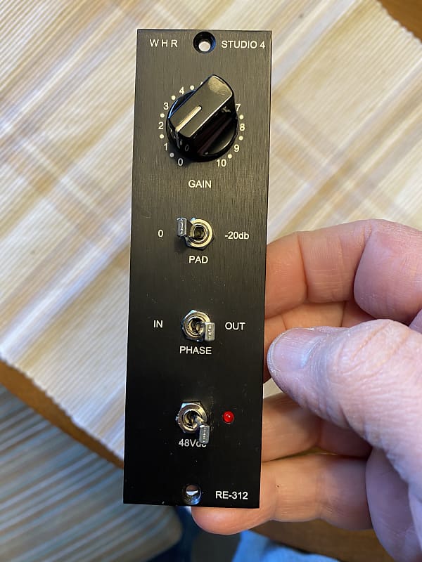 Vintage API preamp RE 312 WHR Studio 4 WHR4 500 series Reverb Canada