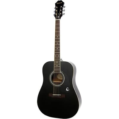 Epiphone AJ-100-EB Black | Reverb Canada