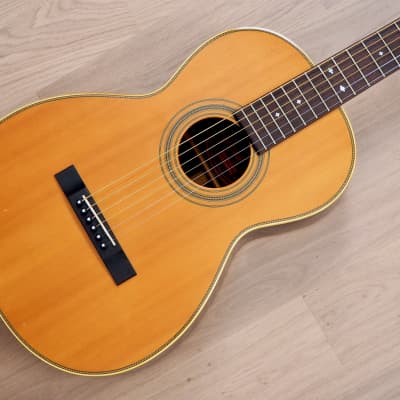 Greco NY-90 Vintage Parlor Acoustic Guitar, X-Braced 0-21, Spruce