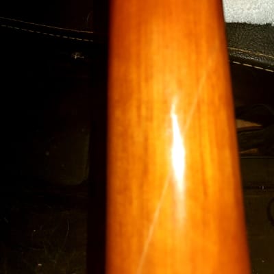 SAMICK LC-015G classical guitar and hard-shell case, 70's-80's, - natural with gloss coating. image 18