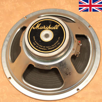 1979 Rola Celestion Marshall Label G12-65 with 15 ohm - | Reverb UK