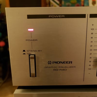 Pioneer SA-940 Stereo Integrated Amplifier, SG-540 Stereo Equalizer, 70W into 8Ω, 2 for 1 Deal! image 5