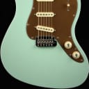 Fender Limited Edition Parallel Universe Volume II Strat Jazz Deluxe - Transparent Faded Seafoam Green