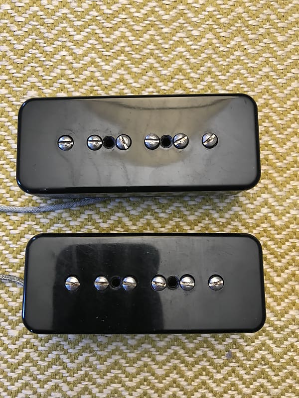 Seymour Duncan P90 3BJ & 2NJ Late 80’s or early 90’s Black