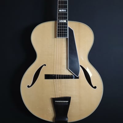 2013 Trenier Excel Acoustic Archtop - Natural - Near Mint image 2