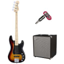 Fender Deluxe Active Precision Bass Special (3 Colour Sunburst) bundle