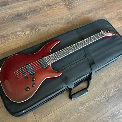 ESP LTD H3-1000 QM See Thru Black Cherry image 1