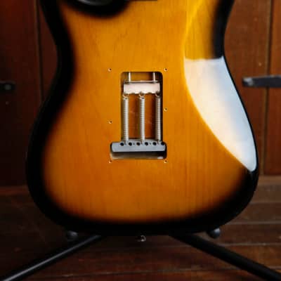 Fender Japan ST-57 Stratocaster 2-Tone Sunburst Electric Guitar Pre-Owned image 8