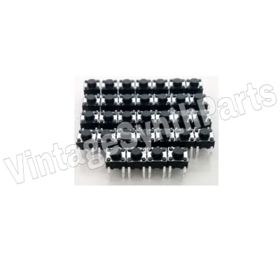 Full set of 32 front panel pushbuttons tact switches AKAI S1000 S1100 S-1000 S-1100