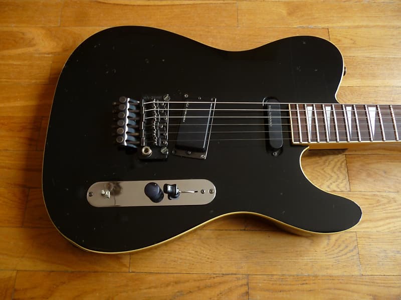 Fernandes TEJ-85 Telecaster Active MIJ 1986 Black | Reverb