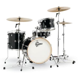 Gretsch Drums Catalina Club CT1-J484 4-piece Shell Pack with Snare Drum - Piano Black image 20