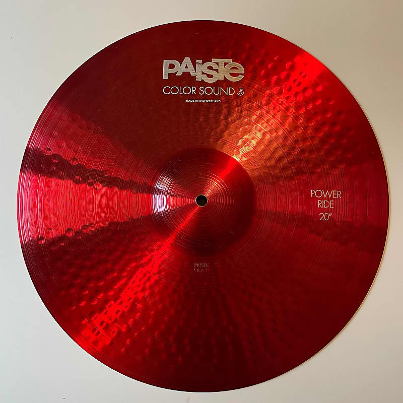 Paiste 20" Color Sound 5 Power Ride Cymbal image 1