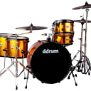 ddrum Journeyman Kit 5pc Drum Set Orange w Hardware Drum Kit J2R 524 BO