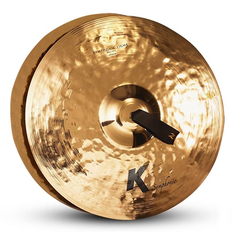 Zildjian 18" K Symphonic Traditional Series Light Concert Cymbal image 1