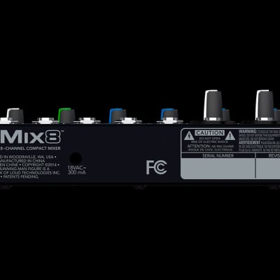Mackie Mix8 8-Channel Compact Mixer image 5