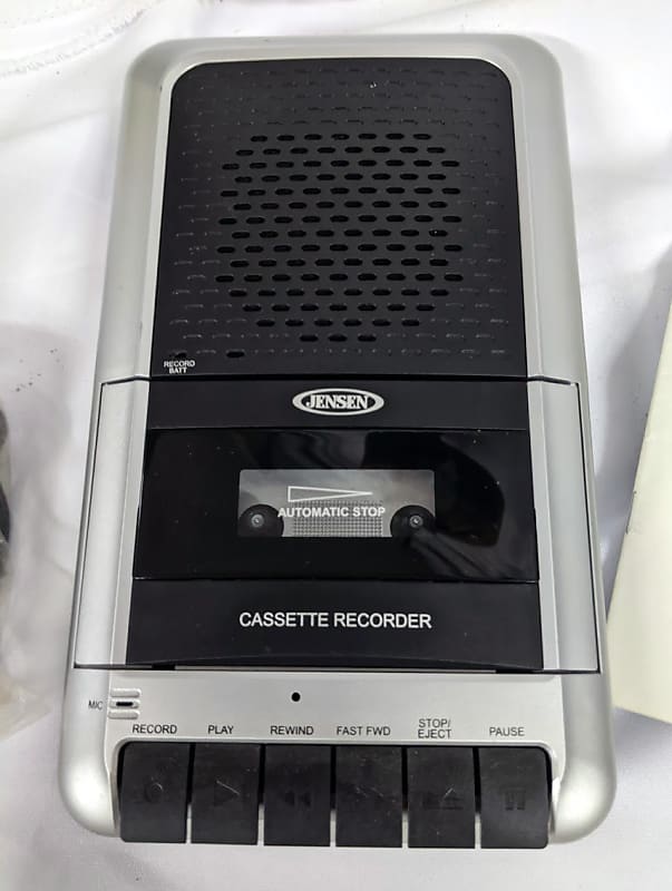 Jensen MCR-100 Portable Cassette Player / Recorder