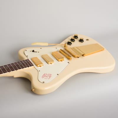 Gibson  Firebird VII Solid Body Electric Guitar (1965), ser. #501512, original black tolex hard shell case. image 7