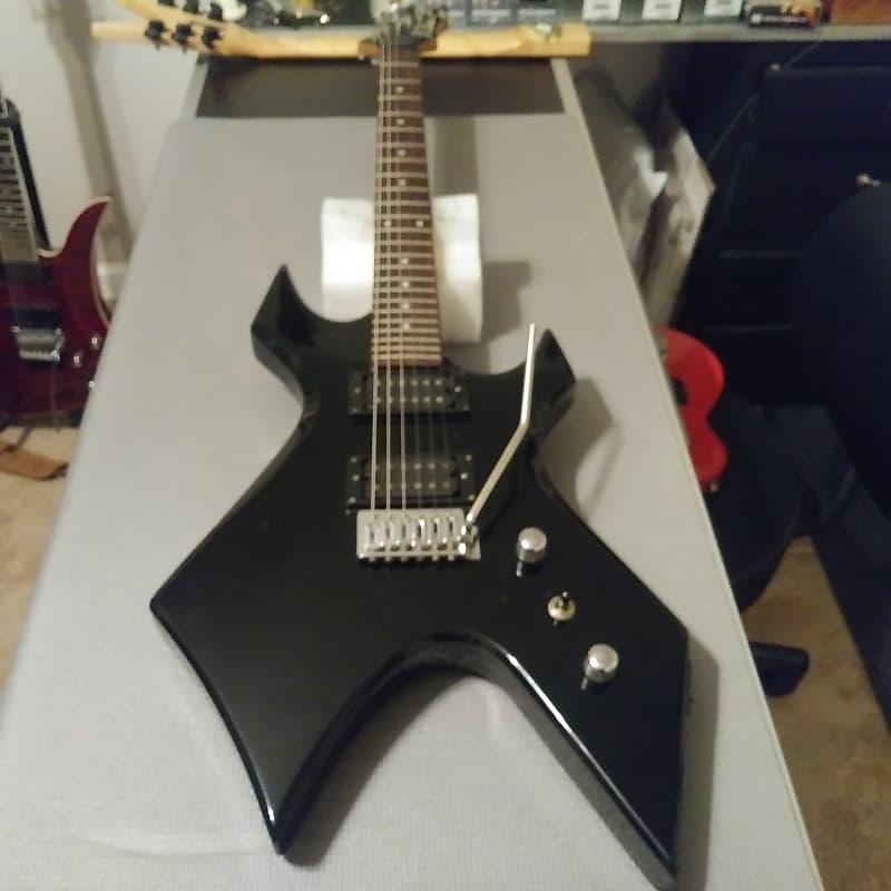 BC Rich Warlock Rave Il 1988 Black | Reverb