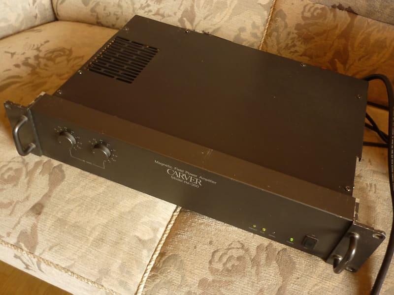 Carver PM-350 2*350watt power amp very good sound