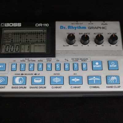 Boss DR-110 Dr. Rhythm Graphic Drum Machine | Reverb Deutschland