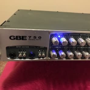 Genz-Benz GBE 750 Bass Amplifier w/Brand NEW Footswitch