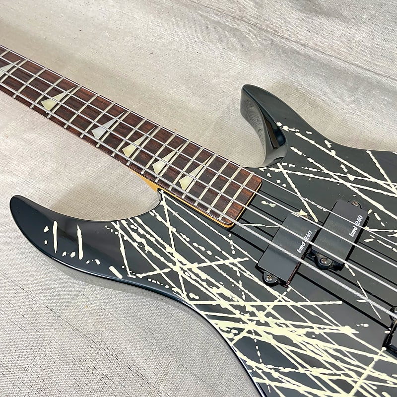 Ovation Applause Kaman GTX 53 AR53 1986 Black White Splatter | Reverb