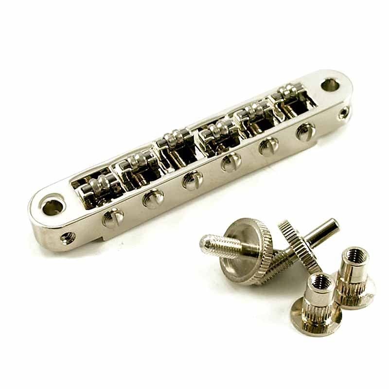 TonePros TP6R-N Nashville Roller saddle Nickel Bridge Small Post US size