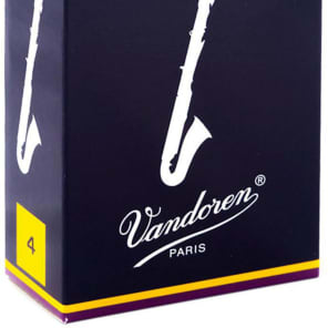 Vandoren CR144 Traditional Alto Clarinet Reeds - Strength 4 (Box of 10)
