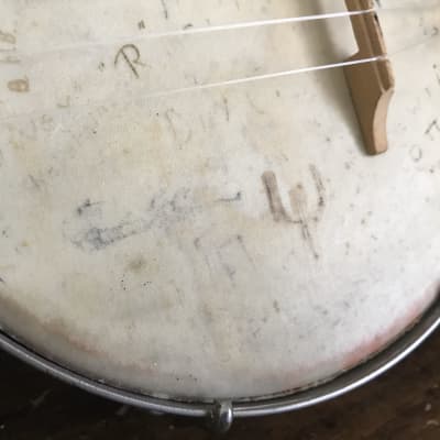 Rare 1920s Oscar Schmidt Stella  Soprano Banjo Ukulele with Original Handmade Case image 5