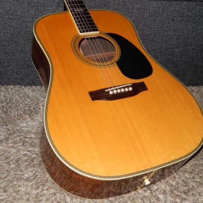 MADE IN JAPAN 1974 - YAMAKI YW40 - ABSOLUTELY AMAZING - MARTIN D41 STYLE - ACOUSTIC GUITAR image 2