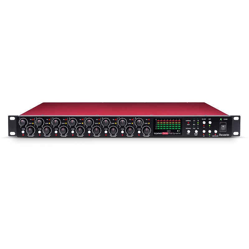 Focusrite Scarlett OctoPre Dynamic Eight Channel Preamp and Interface image 1