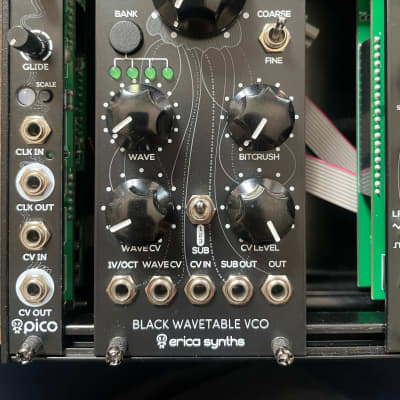 Erica Synths Black Wavetable VCO - Eurorack Module on ModularGrid