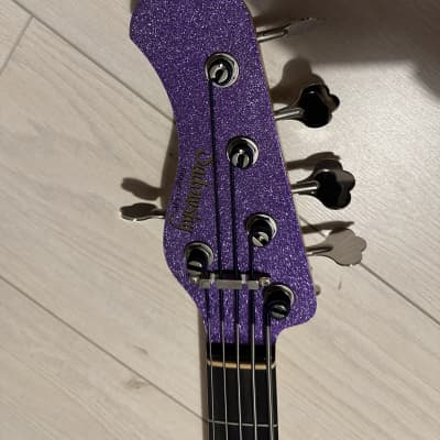 Sadowsky NYC Modern 5-24 LEFTY - Purple Super Sparkle image 4