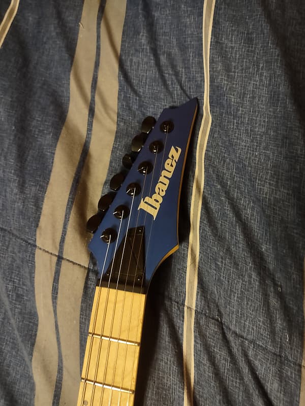 ギター banez RGDIR6M-LBM Ibanez RGDIR6M LBM Iron Label Electric Guitar, Birdseye