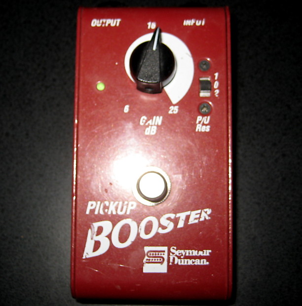 SEYMOUR DUNCAN PICKUP BOOSTER EFFECTS PEDAL SFX-01 CLEAN