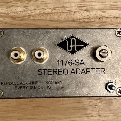Universal Audio 1176-SA Stereo Adapter | Reverb