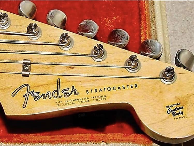 Fender Stratocaster 1962 1963 1964  Aged Raised Yellowed “Perfect One” image 1