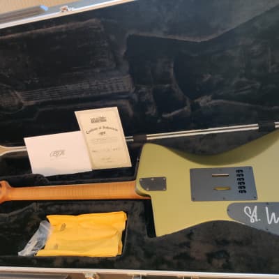 Ernie Ball Music Man Ball Family Reserve St. Vincent HH BFR Satin Dargie Delight Limited Edition Number 4 of 41 for sale