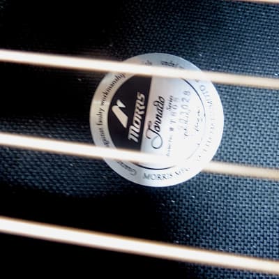 Morris Tornado WT-808 2000 Hawian Koa Natural w Piezo pickup Morris Tornado WT-808 2000 Hawian Koa Natural w Piezo pickup
