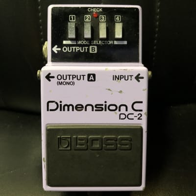 Boss DC-2 Dimension C (Blue Label) 1985 - 1989 - Purple image 1