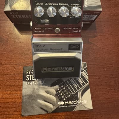 Hardwire RV-7 Stereo Reverb | Reverb