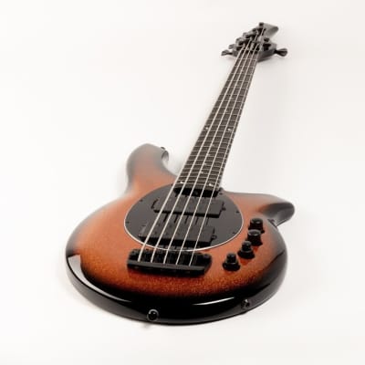 Music Man Bongo 5 HH 5-string Bass, Harvest Orange image 6