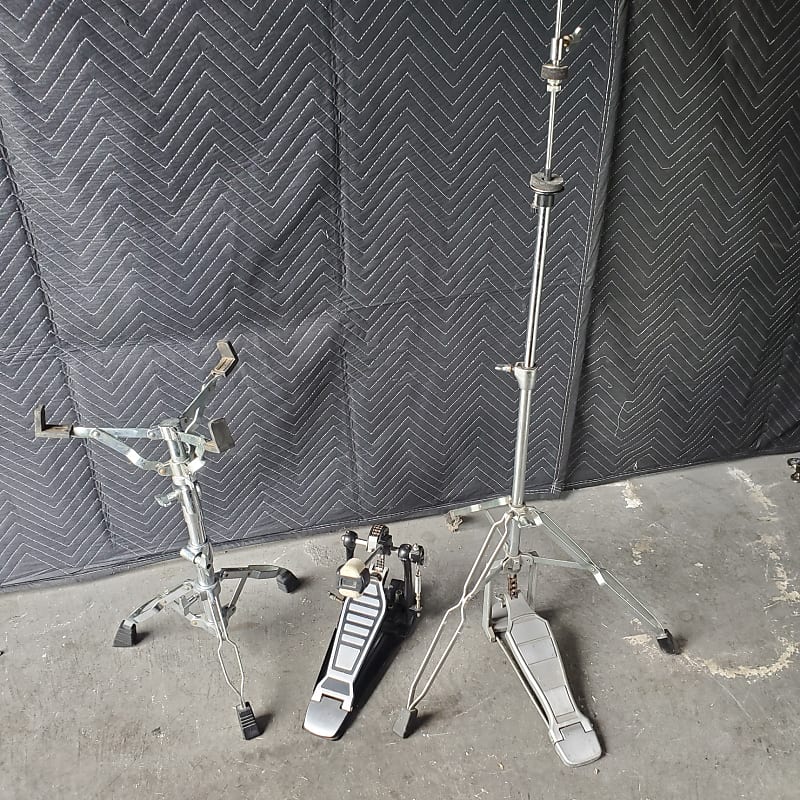 Ludwig Hardware Set Hihat Stand Snare Stand Bass Drum Pedal | Reverb