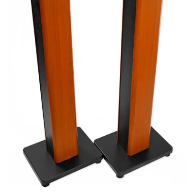 (2) 36" Bookshelf Speaker Stands For Swan M100MKII Bookshelf Speakers image 7