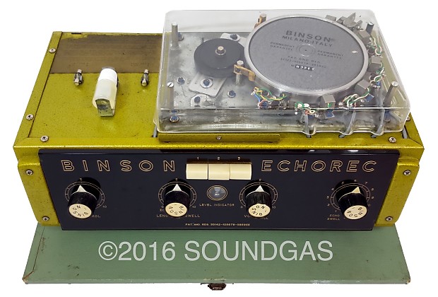 ギター BINSON Echorec B2 Made in Italy BINSON Echorec B2 Made in Italy MATRIXSYNTH: Vintage BINSON