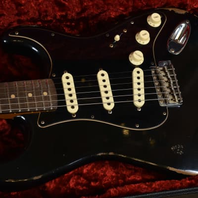 Fender Custom Shop Limited Edition '60 Stratocaster Relic Poblano Aged Black image 18