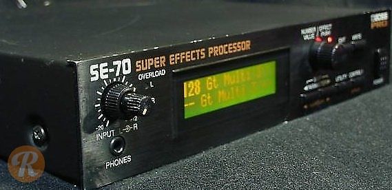 Boss SE-70 Super Effects Processor | Reverb